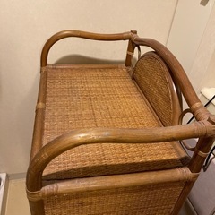 籐の4段引き出し！差し上げます！の画像