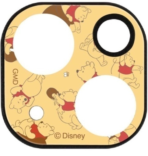 グルマンディーズ ディズニーキャラクター、ピクサーキャラクター／iPhone13 mini/13対応 カメラカバー くまのプーさん DN-909PO