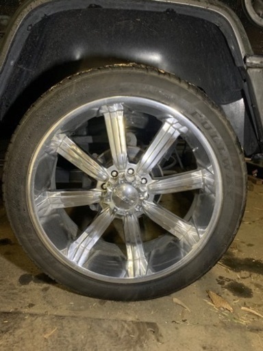 ハマー H2 26インチ 10J ４本セット 315/40r26直接引き取り限定