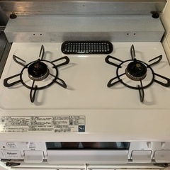 ★ほぼ新品★【2口ガスコンロ】