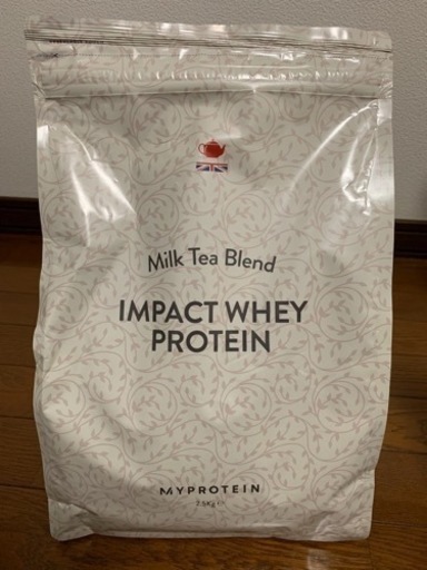 マイプロテイン　インパクトホエイプロテイン　ミルクティー味　2.5kg