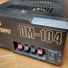 ALINCO　DCPOWERSUPPLY　DM-104　４A