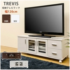 テレビ台　ホワイトの画像