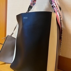 【美品】EMILIO PUCCIプリントツイリーMargheritaトートバッグ