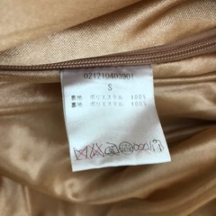 dazzlin 半袖ペプラム　ピンクベージュの画像