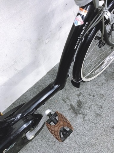 格安　3人乗り電動自転車　ヤマハパス リトルモア　子供シート付き　お買い得