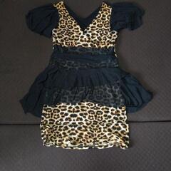 キャバクラドレス豹柄