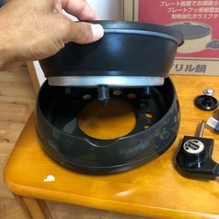 【決定】［山善] グリル鍋 1200W 容量2L(直径23 深さ5cm)  ブラウン GN-1200(T)の画像