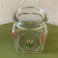 トールペイント・ガラス瓶に。・ハンドメイド・新品未使用の画像