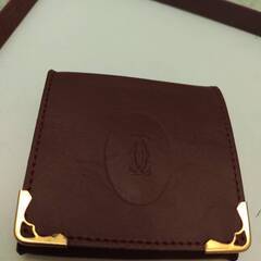 Cartier カルティエ マストライン 二つ折りのコインケース　