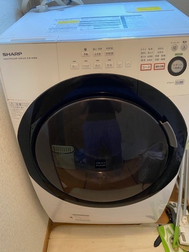 SHARPドラム式洗濯機 ES-W90 ジャンク