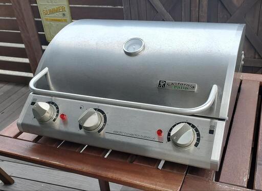 （最終値下）アメリカンな電気式BBQグリル。オールステンレスでバーベキューやグリル料理などに