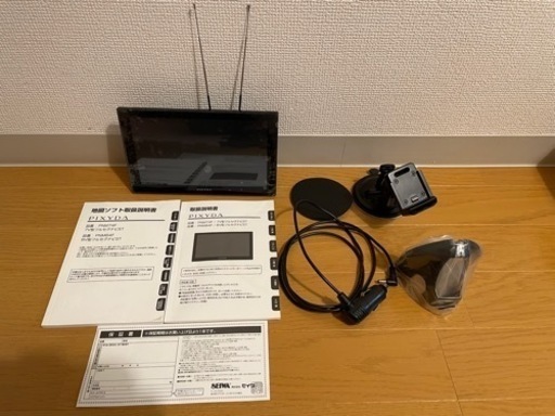 [お取引決定]セイワPNM84F PIXYDA カーナビと車内用充電器おまけ付き