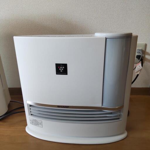 【中古】SHARP 加湿セラミックファンヒーター HX-G120