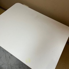 ニトリ　ローテーブル　ホワイトの画像