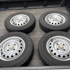 ホンダ純正ホイール付きスタッドレスセットヨコハマアイスガードIG...