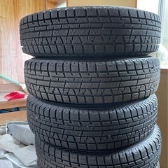 ホンダ純正ホイール付きスタッドレスセットヨコハマアイスガードIG50プラス　145/80R12の画像