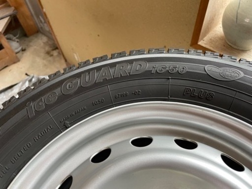 ホンダ純正ホイール付きスタッドレスセットヨコハマアイスガードIG50プラス　145/80R12