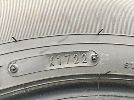 【新車外し】 2022年製 4本 195/80R15 107/105N LT DUNLOP SP175N バリッバリ10分山 イボ付き