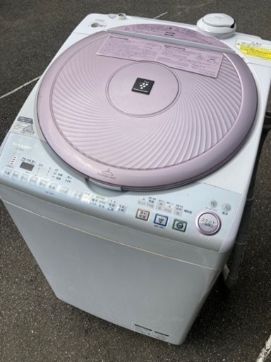 SHARP 洗濯乾燥機 ES-TX820-P