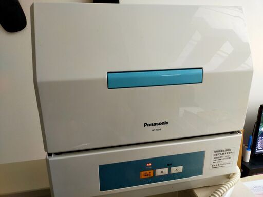 プチ食洗機 Panasonic NP-TCB4-W 2018年製 （現状渡し）