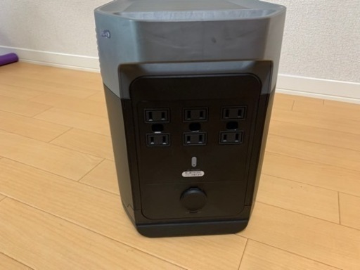 EFDELTA1300-JP/容量1260Wh/出力1600W/次世代ポータブル電源