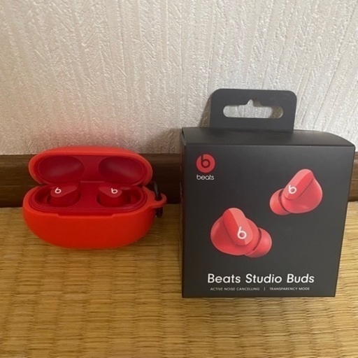 Beats Studio Buds  MJ503PAA レッド ケース付き