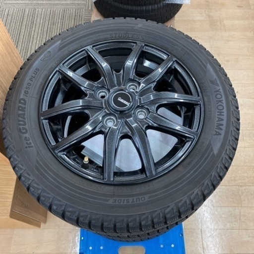 【✨人気のブラックカラー✨】ヨコハマ G.speed 13インチ タイヤホイール 155/65R13 ワゴンR ビート S660 ミラ