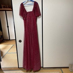 ラメ入　ドレスの画像