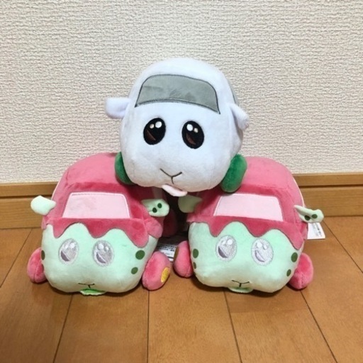 【新品】　モルカー　プイプイモルカー　シロモ　ゾンビシロモ　ぬいぐるみ　新品