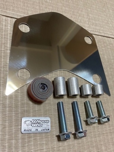 PCX（JF81）用　WirusWin バックレスト付きタンデムバー