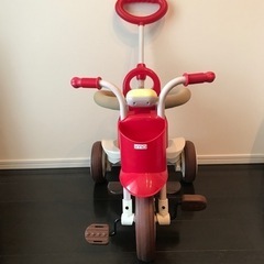 iimo イイモ TRICYCLE #01 三輪車 レッドの画像