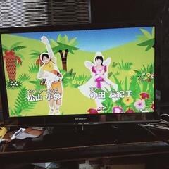 SHARPAQUOS22型液晶テレビの画像