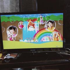 SHARPAQUOS22型液晶テレビの画像