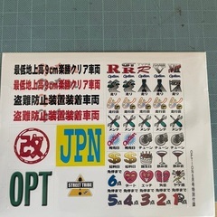 激レア！OPTIONステッカー　旧車、走り屋、ドリ車にの画像
