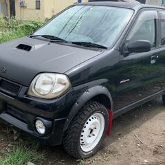 【再値下げ】keiワークス4WD 5MT 検R5年12月 車高アゲ カスタム多数の画像