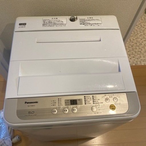 パナソニック全自動洗濯機2019年製