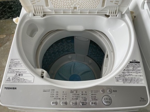 TOSHIBA  5kg洗濯機  2019年製   リサイクルショップ宮崎屋住吉店22.8.21 y