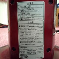 ★値下★送風機能付ファンヒーター（中古品）の画像