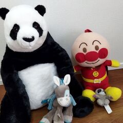 ぬいぐるみ　アンパンマンなど