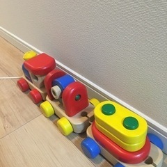 familiar 木製汽車　おもちや