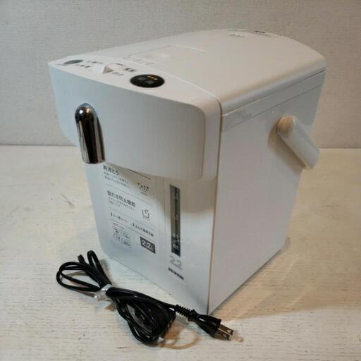 ☆美品☆ 2020年製 IRIS OHYAMA アイリスオーヤマ 2.2L ジャーポット IMHD-022-W