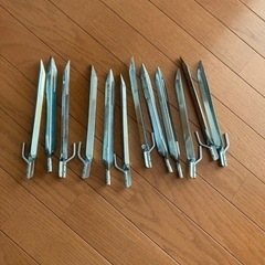 V字　ペグの画像
