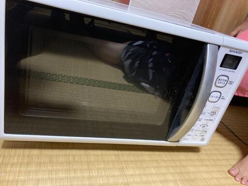 オーブンレンジ　18年製　難あり