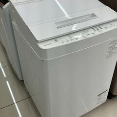 【TOSHIBA/東芝/10kg洗濯機/AW-10SD8（W)/2019年製】