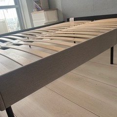 8/27迄！クイーンサイズベッド　IKEA購入品の画像