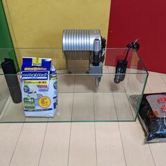 アクアリウムセット(GEX水槽60cmロータイプ+Tetra A...