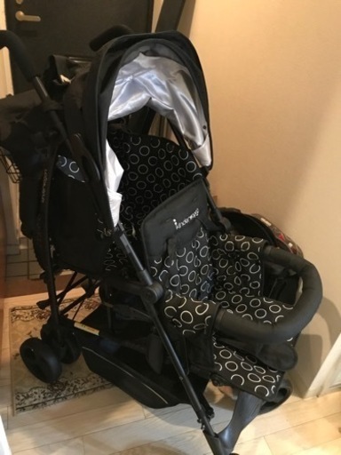 (お譲りする方決まりました)二人乗りベビーカー　キンダーワゴン　デュオシティポップ　kinderwagon DUOシティHOP