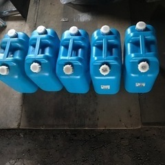灯油ポリタンク5コ
