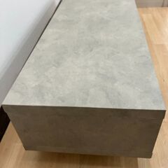 【レガストック川崎本店】木製テレビボード テレビ台 大理石調 の画像
